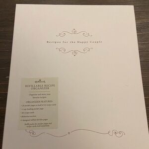 Hallmark recipe book